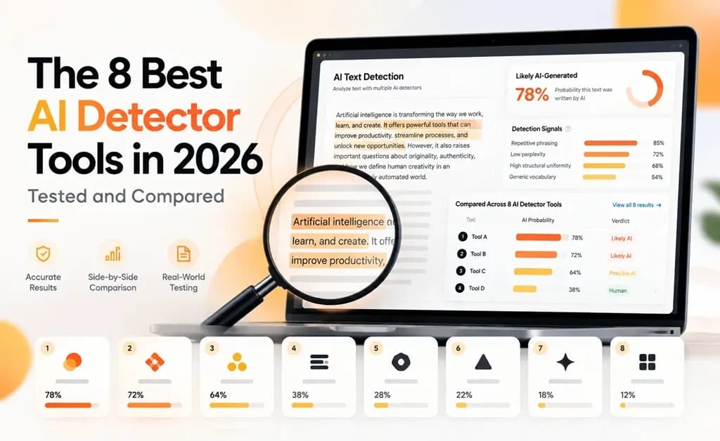 Featured image for 8 Best AI Detectors in 2026