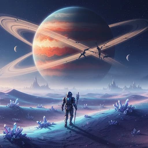 Cinematic sci-fi landscapes