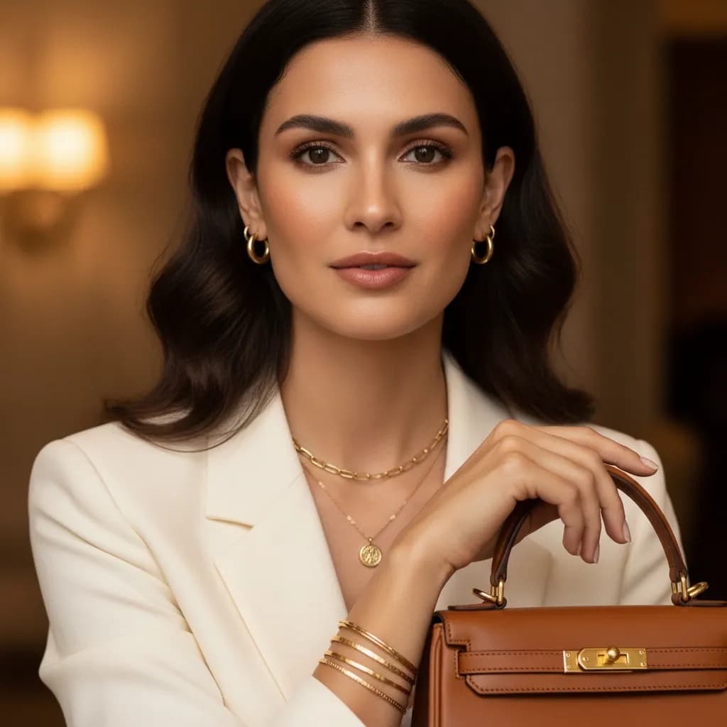 Luxury fashion portraits for brand recognition