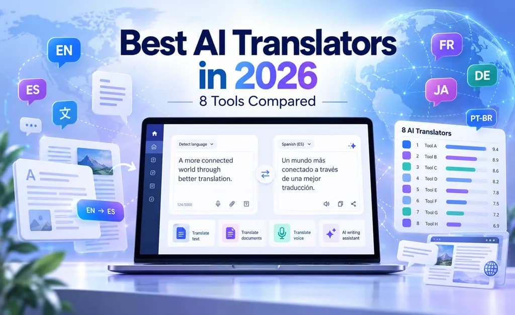 Featured image for Best AI Translation Tools: 2026 Rankings