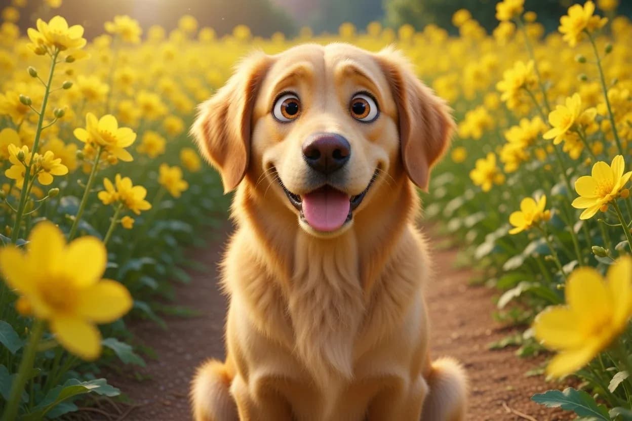 Pet portraits with animated personality